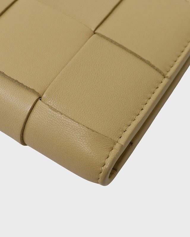 BOTTEGA VENETA マキシイントレチャートカセットレザーウォレット | Hedy