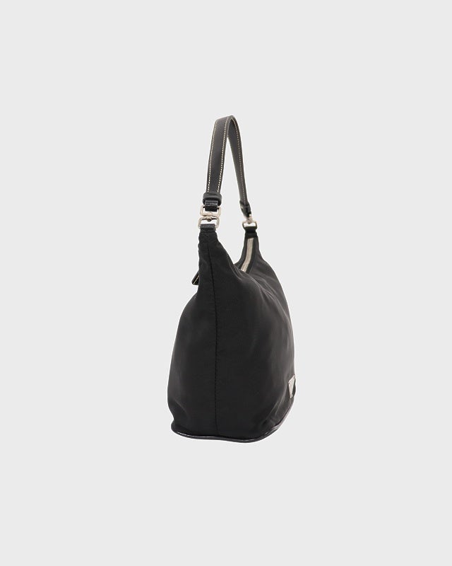 PRADA 三角ロゴ金具ナイロンレザーワンショルダーバッグ | Hedy