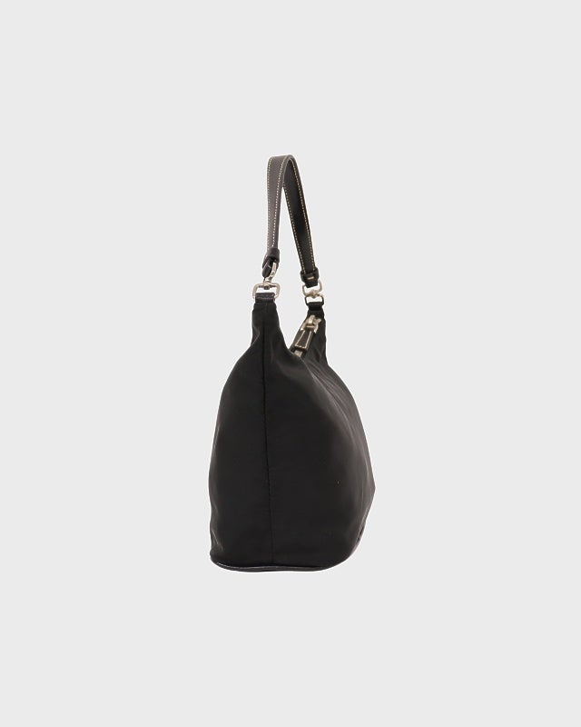 PRADA 三角ロゴ金具ナイロンレザーワンショルダーバッグ | Hedy