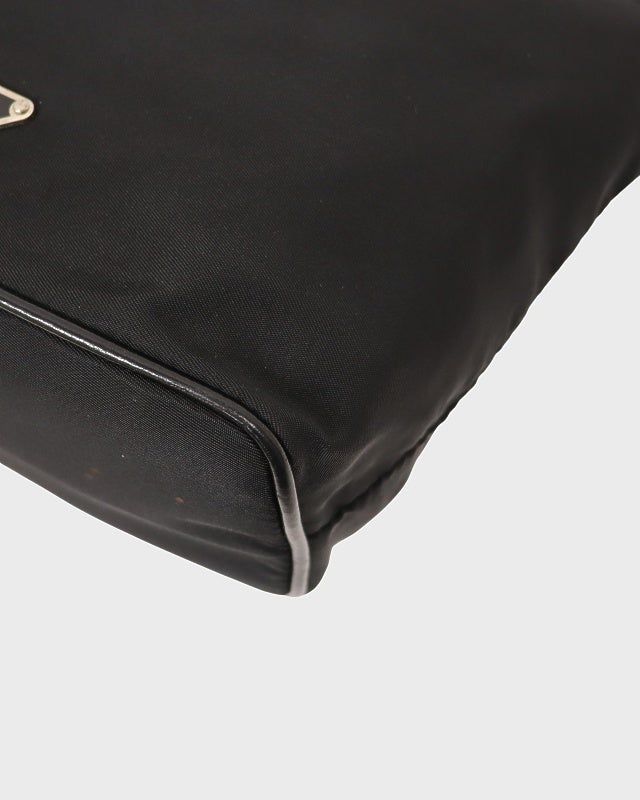 PRADA 三角ロゴ金具ナイロンレザーワンショルダーバッグ | Hedy