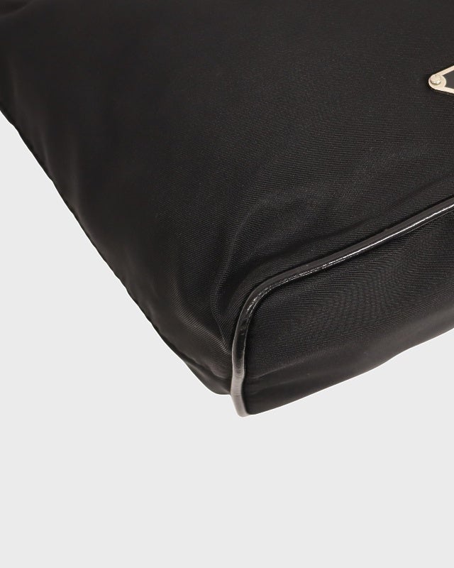PRADA 三角ロゴ金具ナイロンレザーワンショルダーバッグ | Hedy