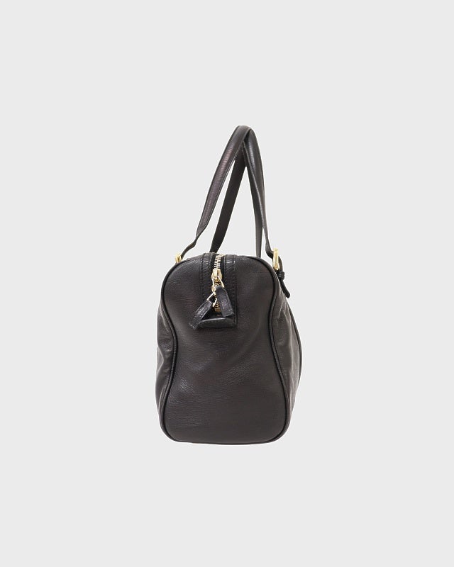 GUCCI インターロッキングレザーハンドバッグ | Hedy