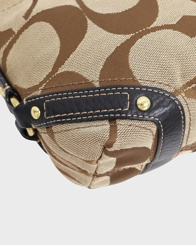 COACH シグネチャーハンドバッグ | Hedy