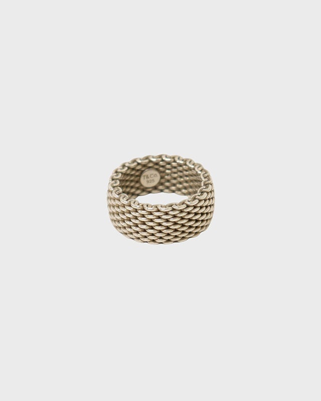 TIFFANY&CO. サマセット メッシュリング | Hedy