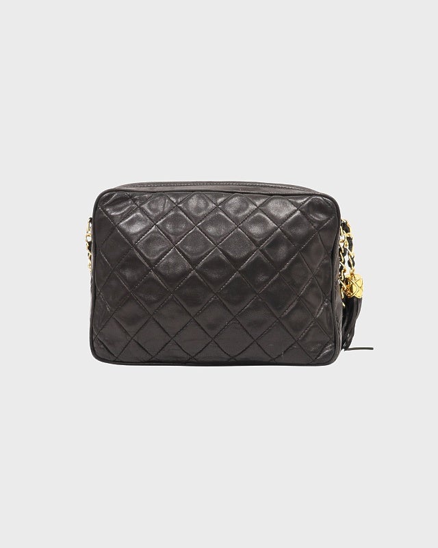 CHANEL タッセル付きマトラッセチェーンショルダーバッグ | Hedy
