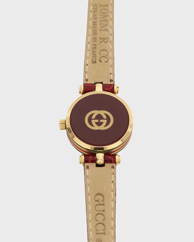 GUCCI シェリーラインラウンドベゼルウォッチ | Hedy