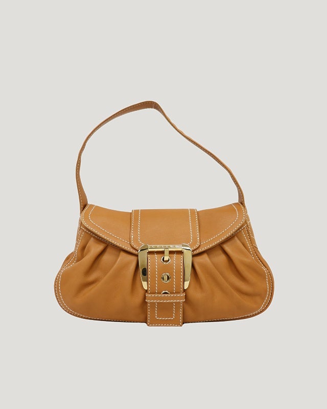 CELINE ロゴ金具レザーワンショルダーバッグ | Hedy