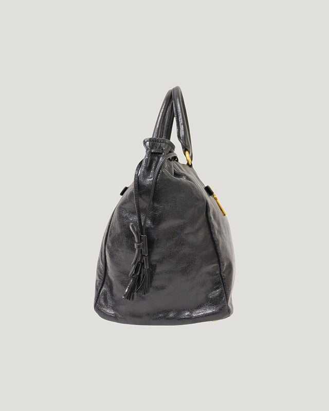 PRADA ロゴ金具レザー2Wayバッグ | Hedy