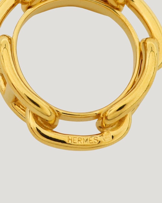 HERMES シェーヌダンクル スカーフリング | Hedy