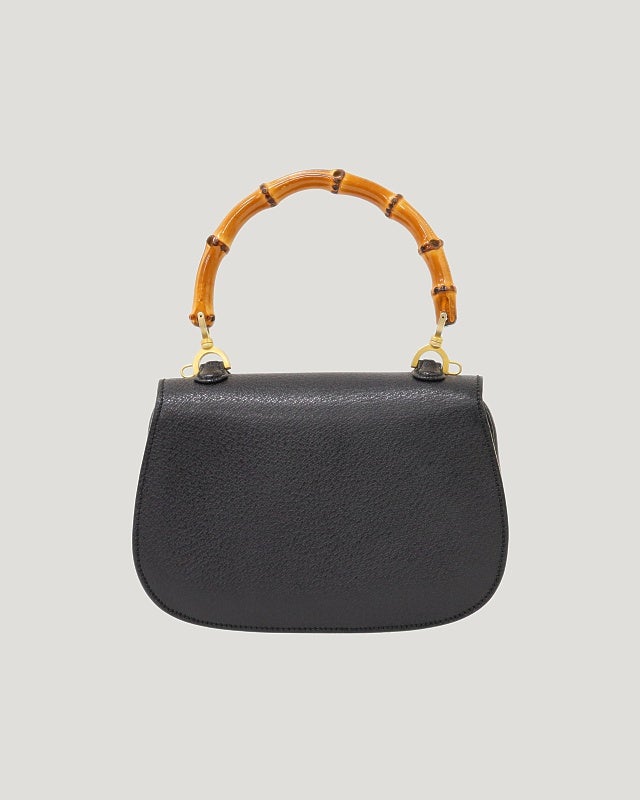 GUCCI バンブーターンロックハンドバッグ | Hedy