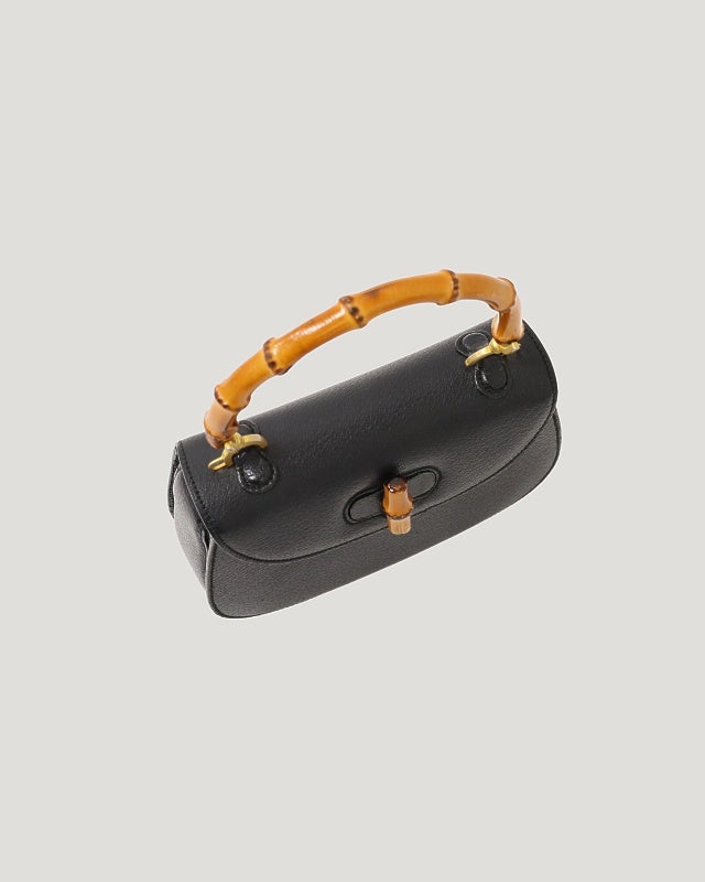 GUCCI バンブーターンロックハンドバッグ | Hedy