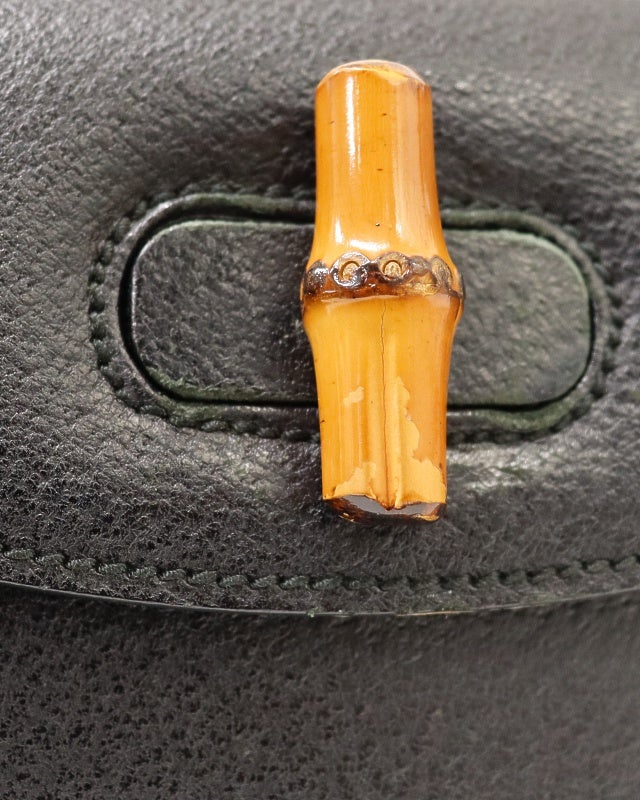 GUCCI バンブーターンロックハンドバッグ | Hedy