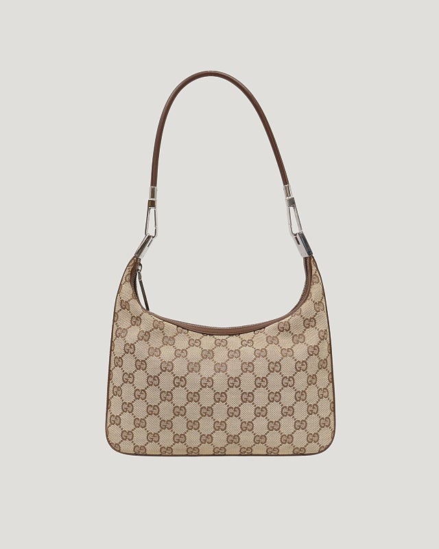 GUCCI GGキャンバス チェーンハンドバッグ GUCCI GGキャンバスレザーワンショルダーバッグ | Hedy