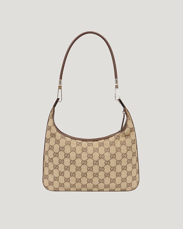 GUCCI GGキャンバスレザーワンショルダーバッグ | Hedy