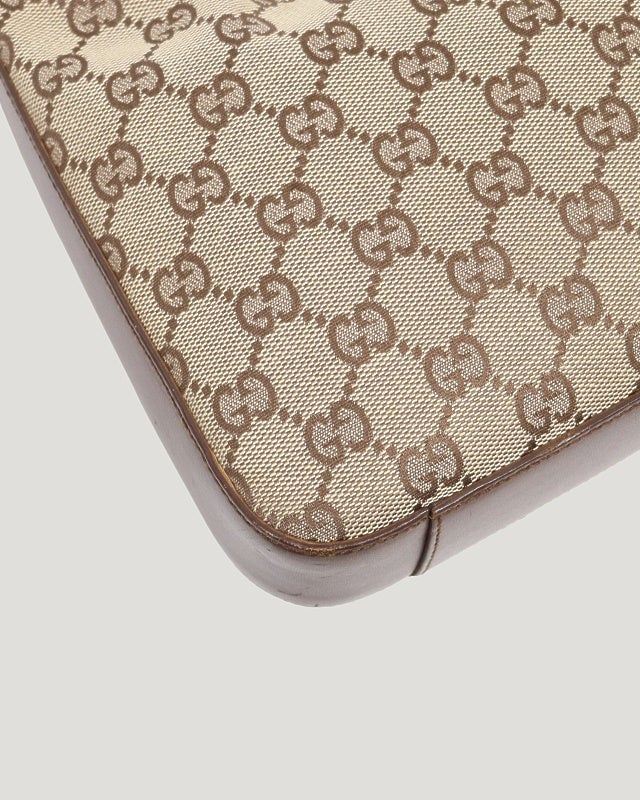 GUCCI GGキャンバスレザーワンショルダーバッグ | Hedy
