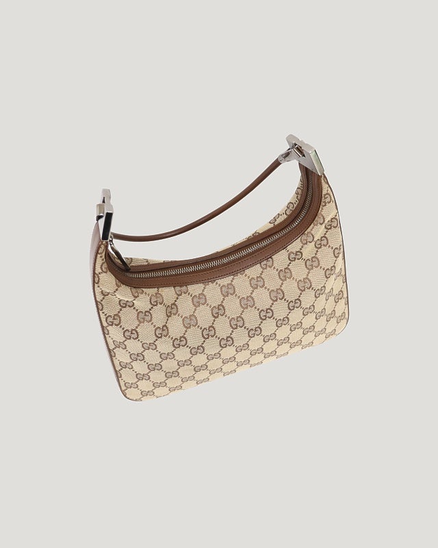 GUCCI GGキャンバスレザーワンショルダーバッグ | Hedy