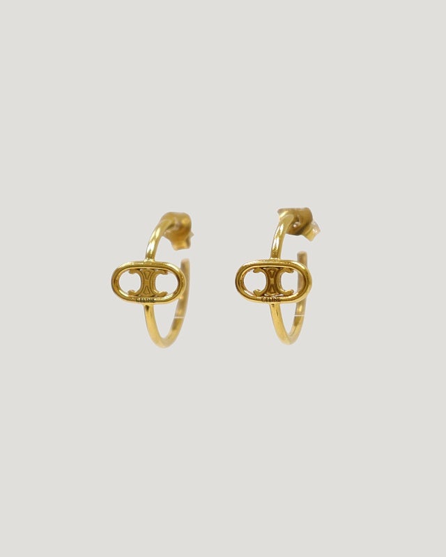 CELINE トリオンフフープピアス | Hedy