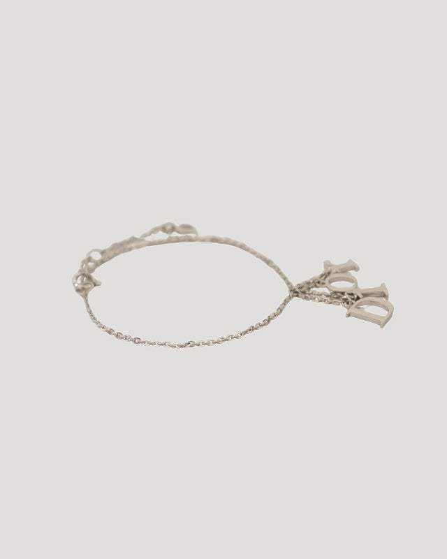 Dior ロゴ キャンバス ブレスレット カーキ DIOR ロゴブレスレット | Hedy