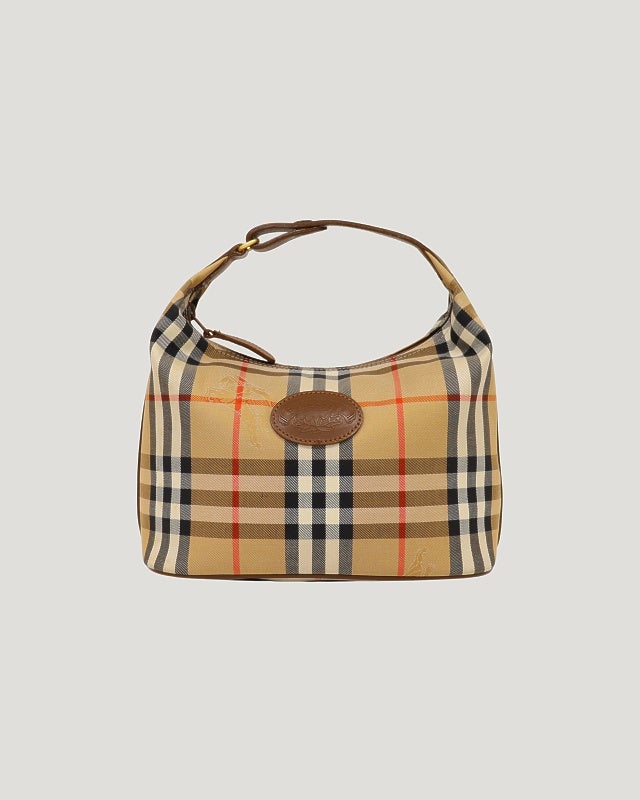 Burberry チェック ハンドバッグ BURBERRY チェック柄ハンドバッグ | Hedy