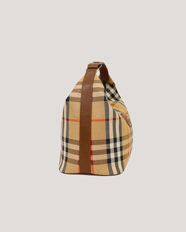 Burberry チェック柄 ハンドバッグ 中型 BURBERRY チェック柄ハンドバッグ | Hedy
