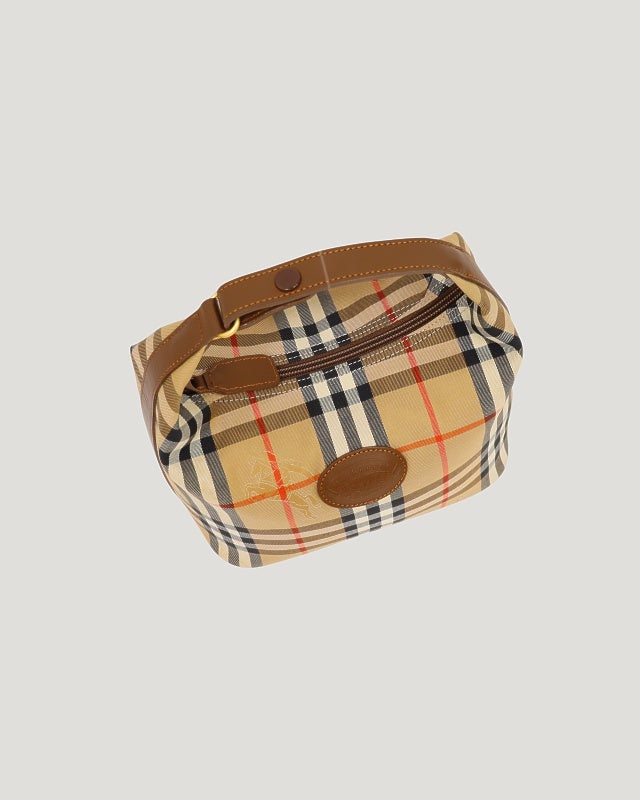 BURBERRY チェック柄ハンドバッグ | Hedy