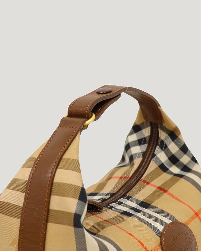 BURBERRY チェック柄ハンドバッグ | Hedy