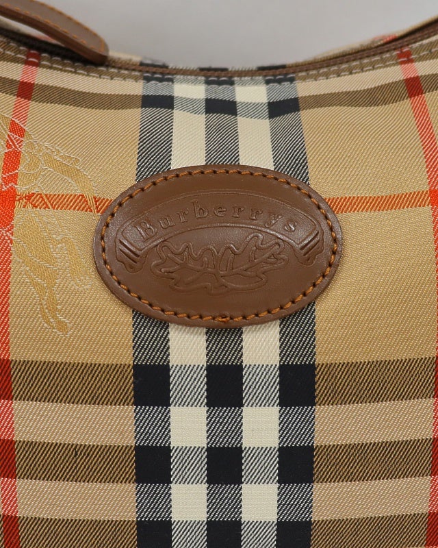BURBERRY チェック柄ハンドバッグ | Hedy