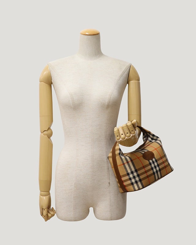 BURBERRY チェック柄ハンドバッグ | Hedy