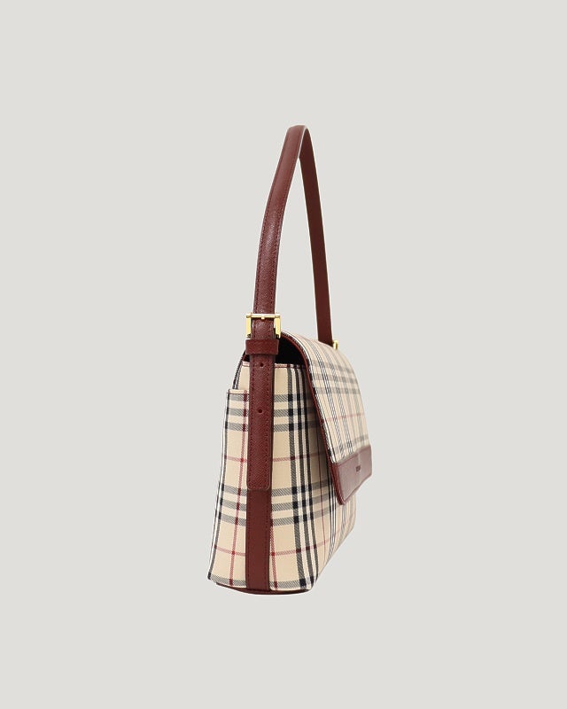 BURBERRY チェック柄ワンショルダーバッグ | Hedy