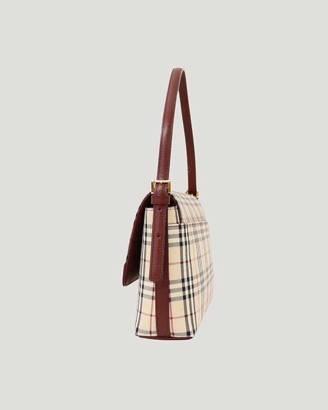 BURBERRY チェック柄ワンショルダーバッグ | Hedy