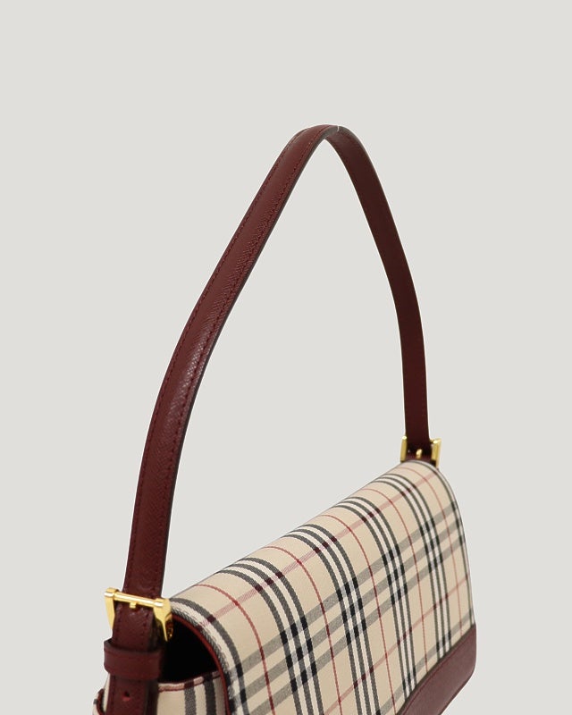 BURBERRY チェック柄ワンショルダーバッグ | Hedy