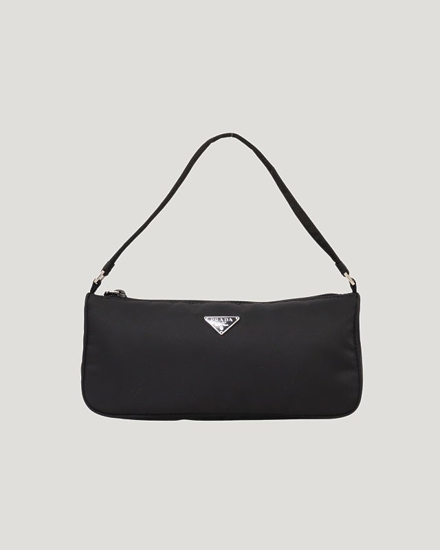 PRADA 三角ロゴ金具ナイロンワンショルダーバッグ | Hedy