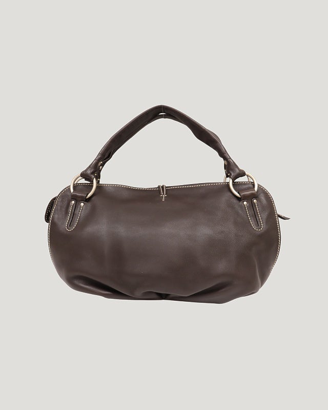 CELINE ビタースウィートレザーハンドバッグ | Hedy