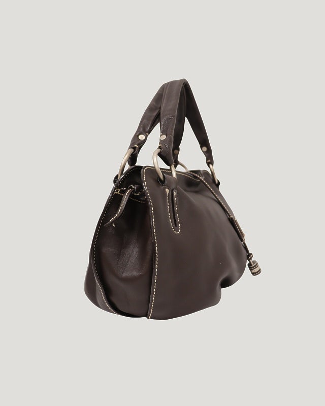 CELINE ビタースウィートレザーハンドバッグ | Hedy