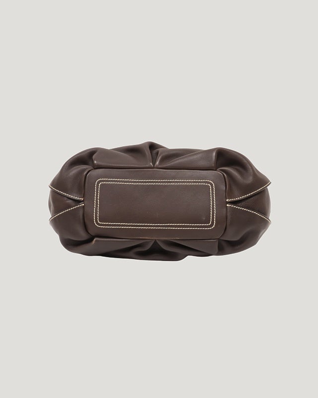 CELINE ビタースウィートレザーハンドバッグ | Hedy