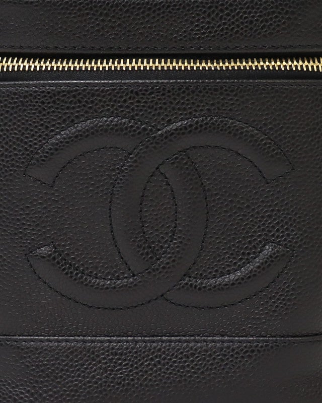 CHANEL キャビアスキンバニティバッグ | Hedy