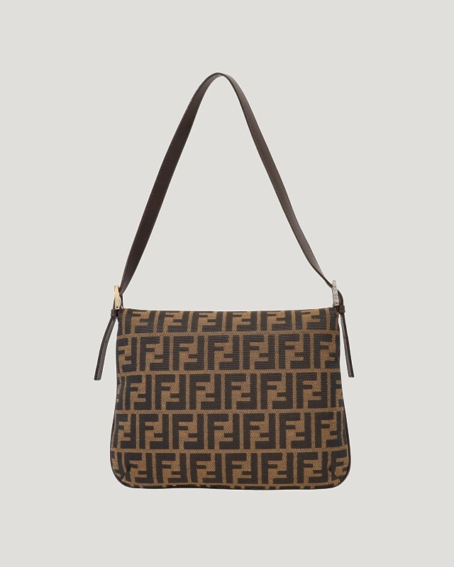 FENDI ズッカ柄 マチなしバッグ FENDI ズッカ柄ワンショルダーバッグ | Hedy