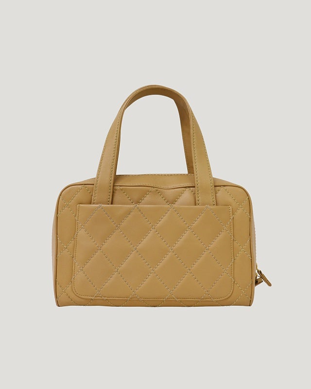 値下げ　CHANEL ワイルドステッチハンドバッグ CHANEL ワイルドステッチハンドバッグ | Hedy