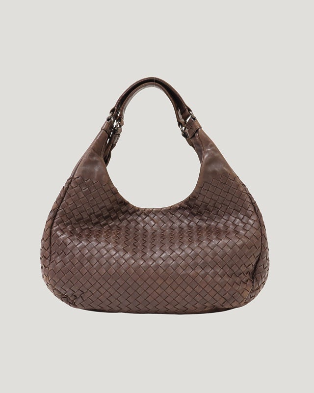 l*y様 Bottega Veneta イントレチャート ローマ レザーハンドバ BOTTEGA VENETA イントレチャートカンパーナハンドバッグ | Hedy