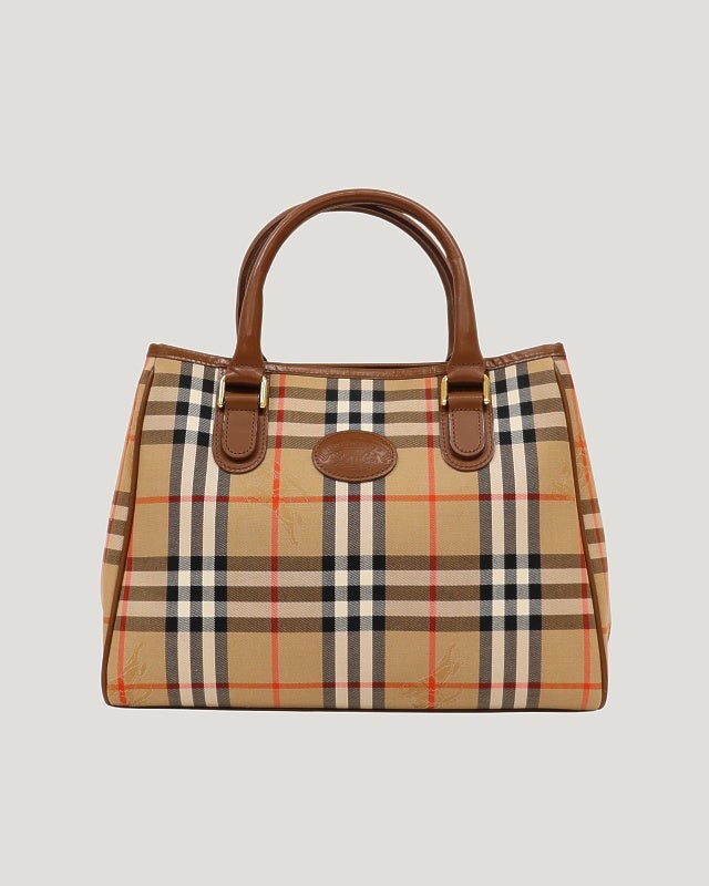 Burberry チェック柄 ハンドバッグ BURBERRY チェック柄ハンドバッグ | Hedy