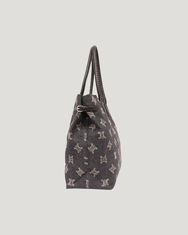 CELINE マカダム柄デニムトートバッグ | Hedy