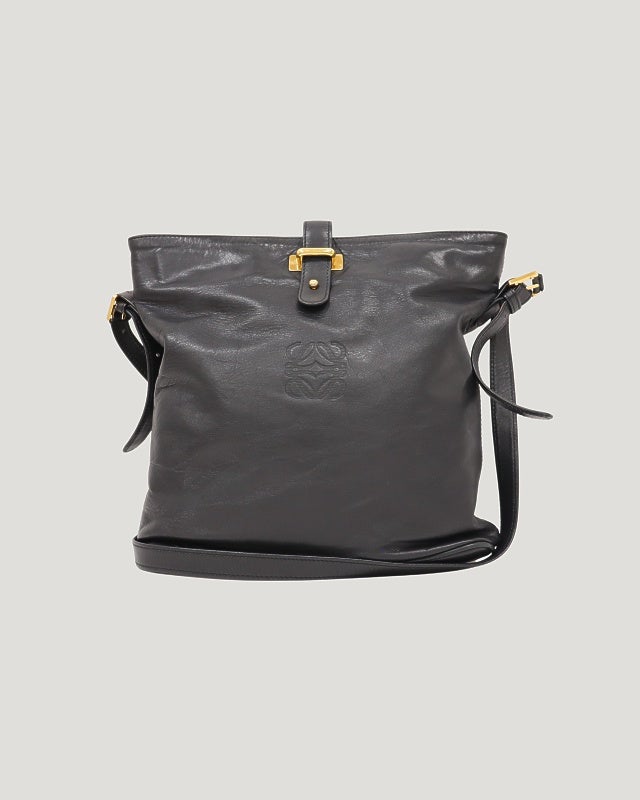 LOEWE アナグラムレザーショルダーバッグ | Hedy