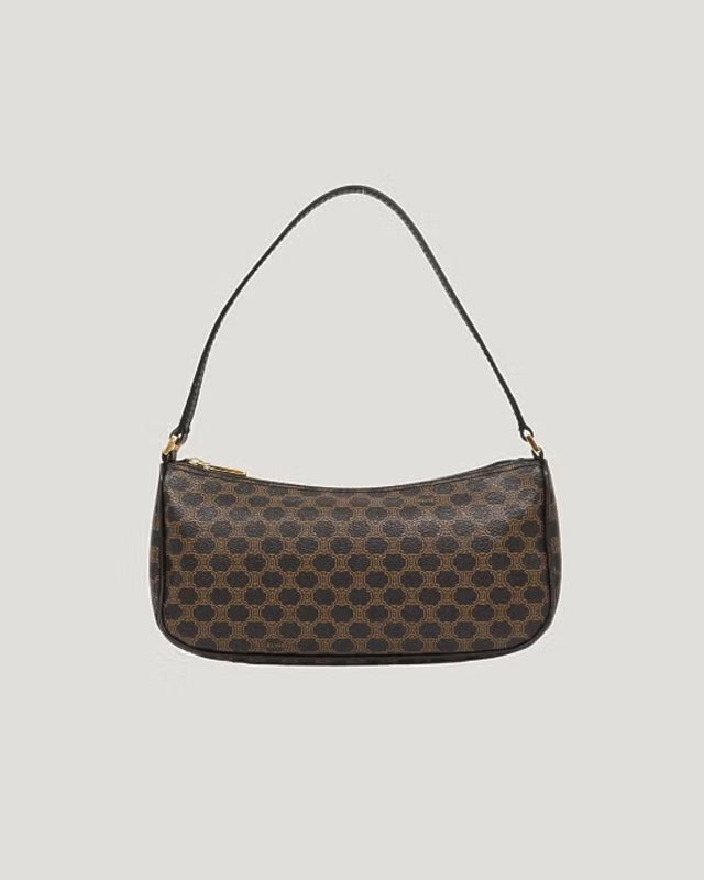 CELINE マカダム柄ワンショルダーバッグ | Hedy