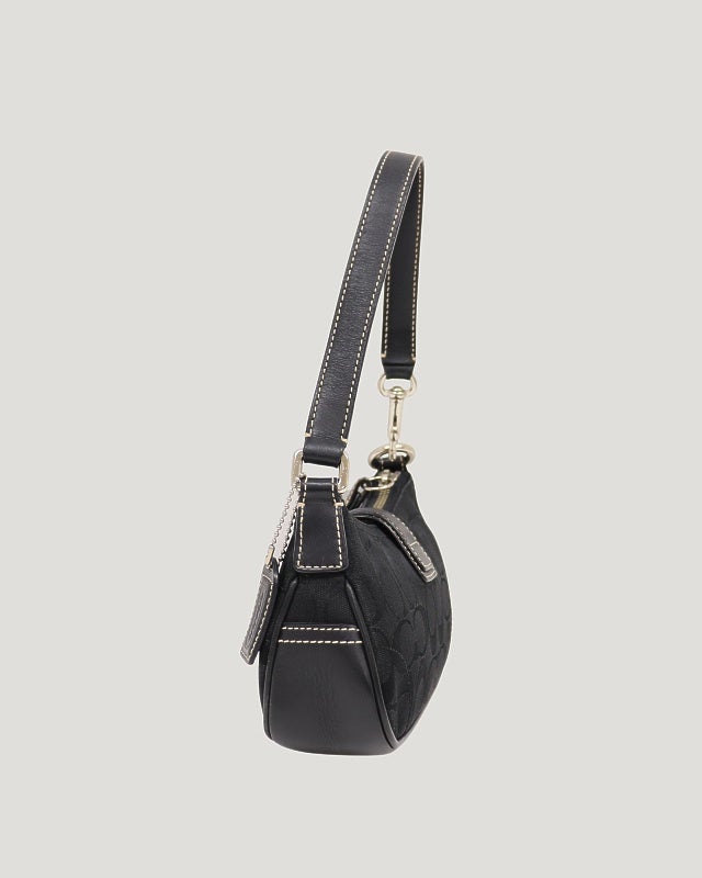 【COACH シグネチャー ワンショルダー ミニバッグ】 COACH シグネチャーワンショルダーバッグ | Hedy