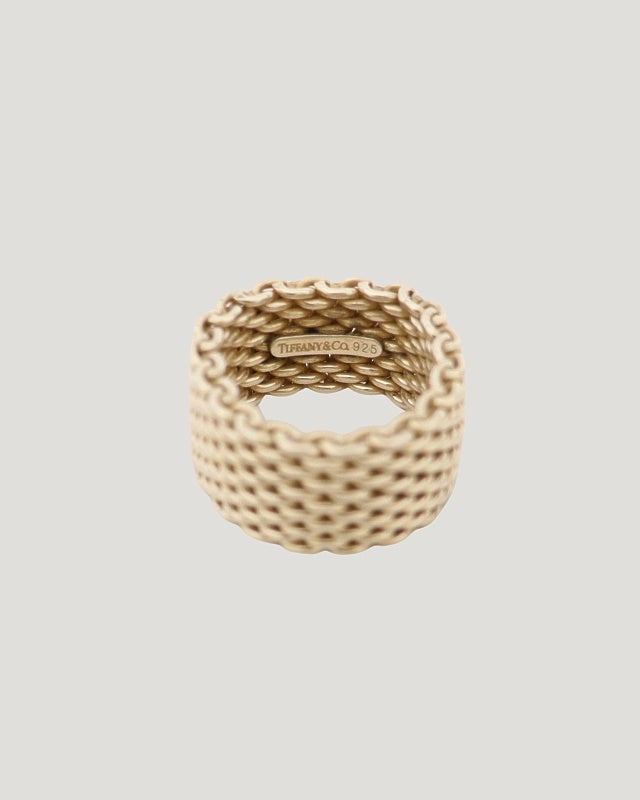 TIFFANY&CO. サマセット メッシュリング | Hedy