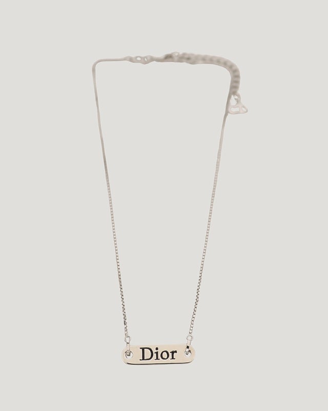 DIOR ロゴネックレス | Hedy