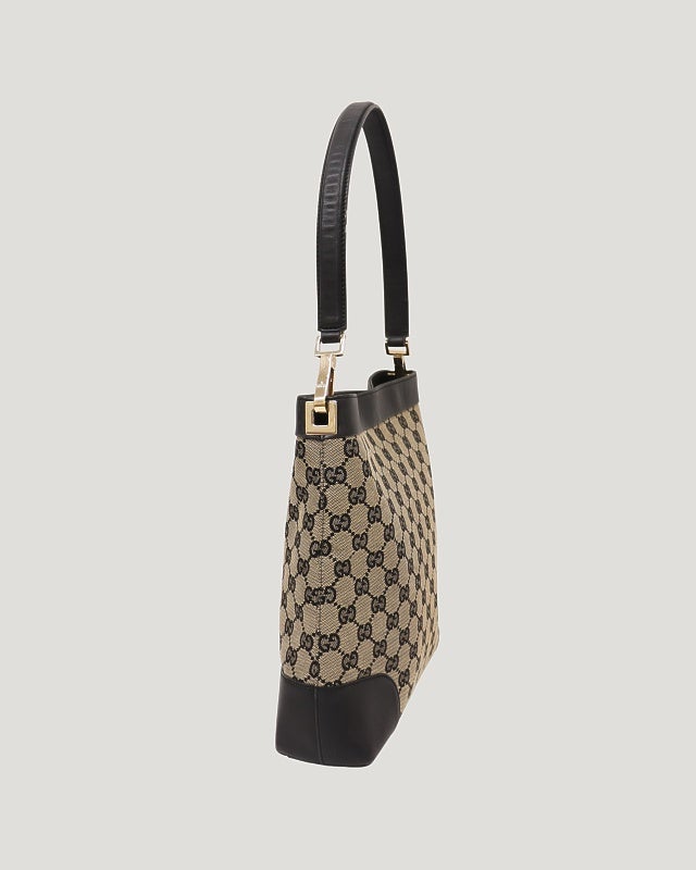 GUCCI GGキャンバスレザーワンショルダーバッグ | Hedy