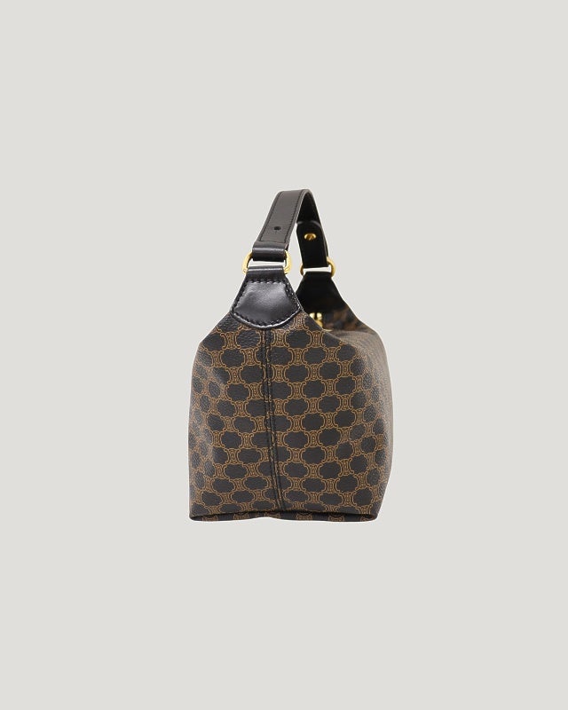 CELINE マカダム柄ミニハンドバッグ | Hedy