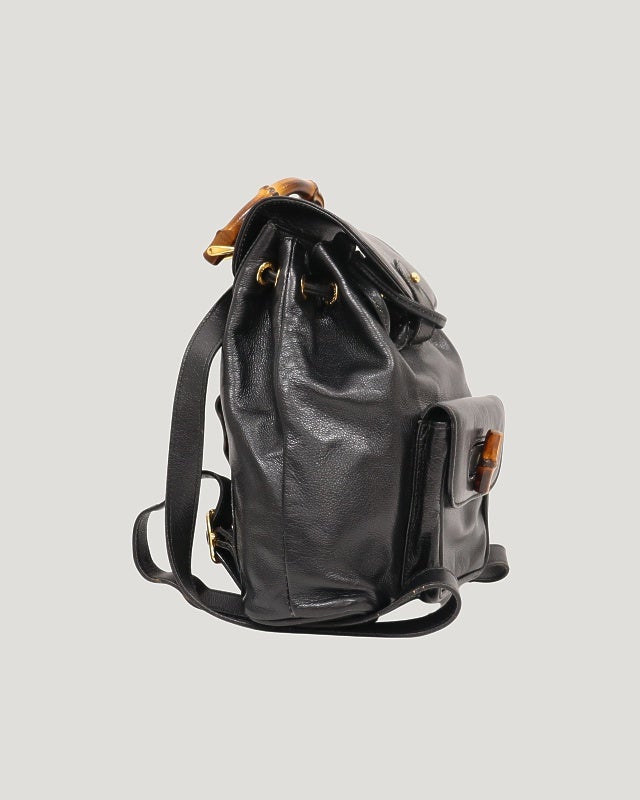 GUCCI バンブーレザーリュックサック | Hedy