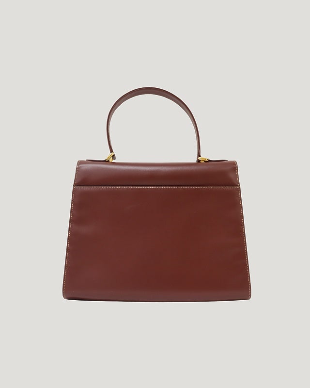 Cartier マストラインレザーハンドバッグ | Hedy